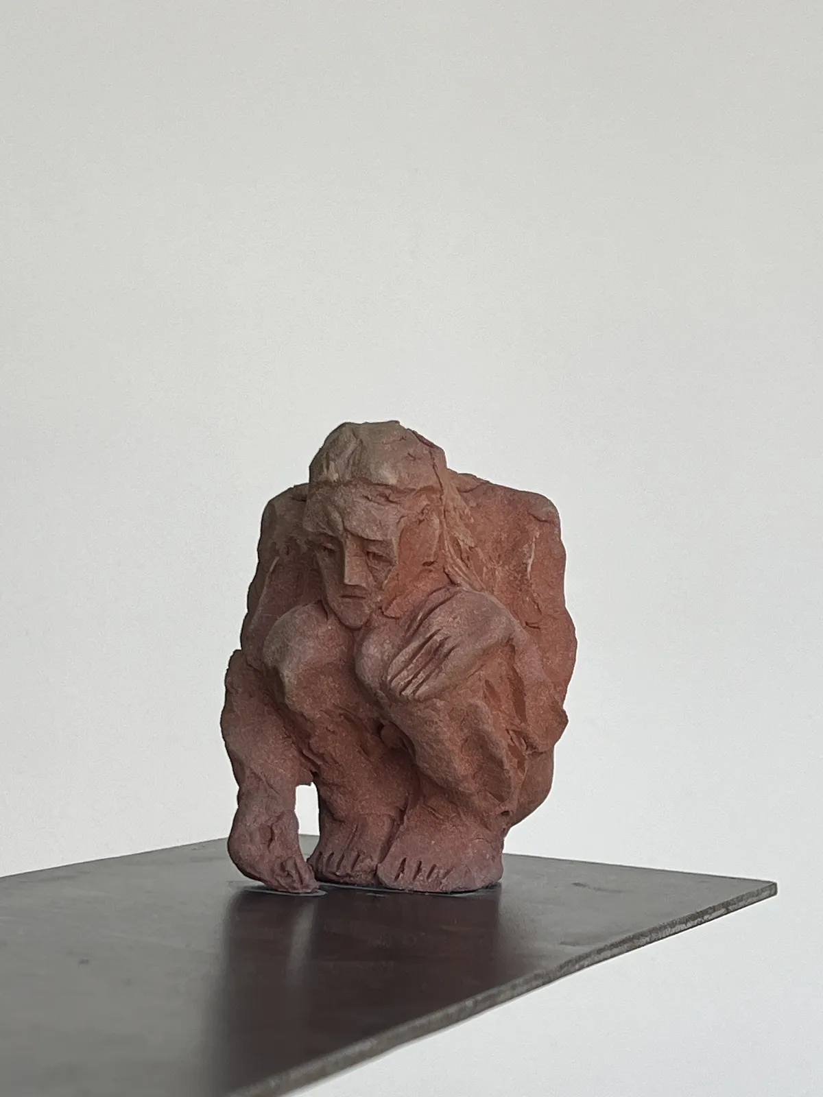 Image of Chalk by Denys Shimanskyi, size: 56х12х10, made of ceramics, chamotte, metal, Sculpture medium, part of the сухоцвіти series, priced at $300 Photo 4 of 10.