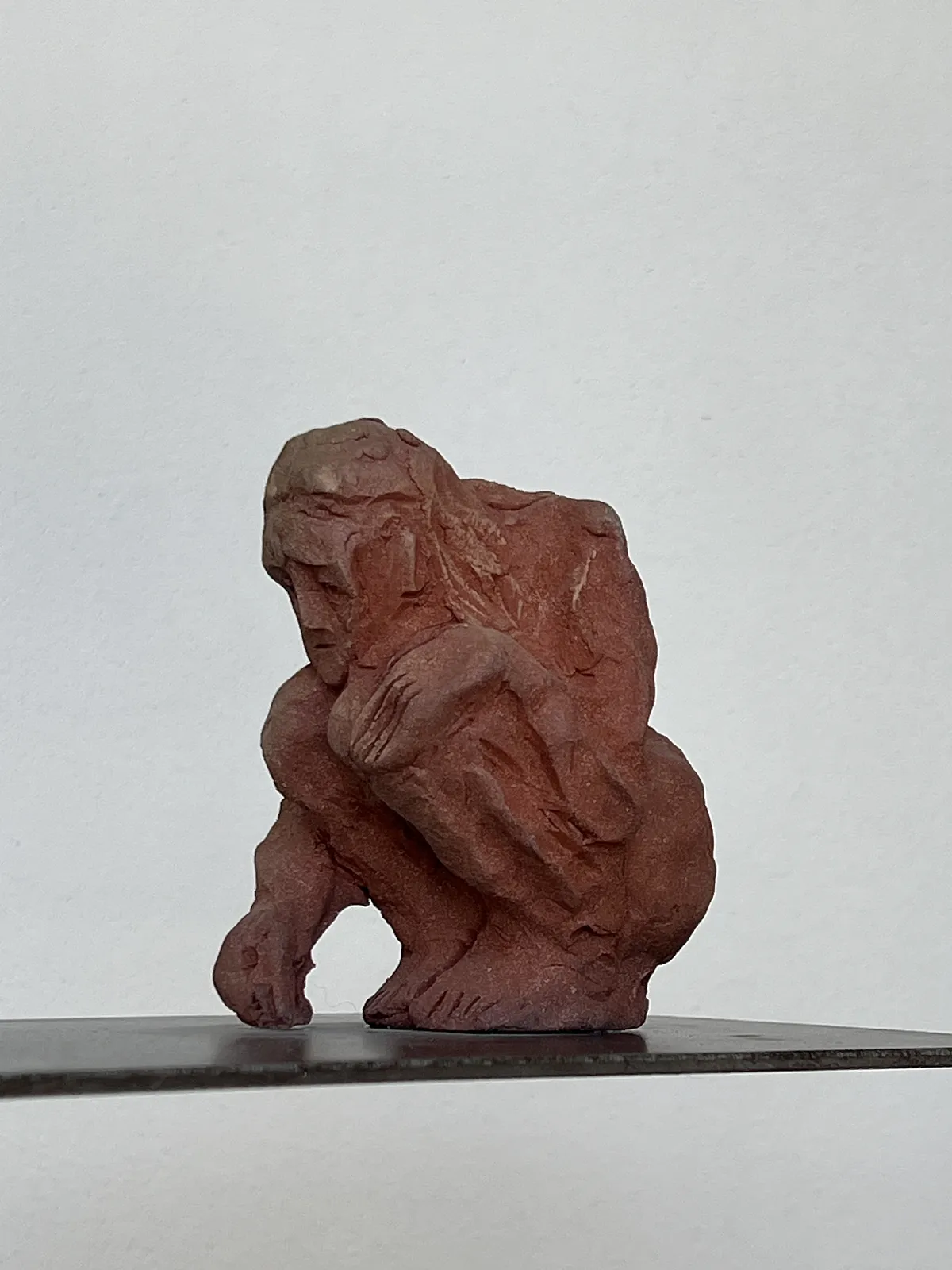Image of Chalk by Denys Shimanskyi, size: 56х12х10, made of ceramics, chamotte, metal, Sculpture medium, part of the сухоцвіти series, priced at $300 Photo 10 of 10.