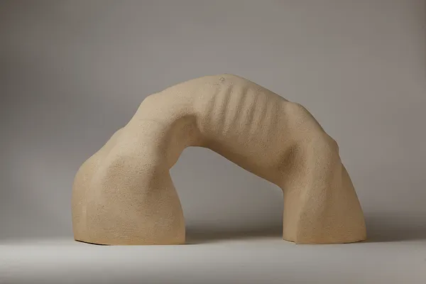 Image of Mountain by Denys Shimanskyi, size: 80х50х45, Sculpture medium, part of the Dependence series, priced at $2500 Photo 2 of 11.