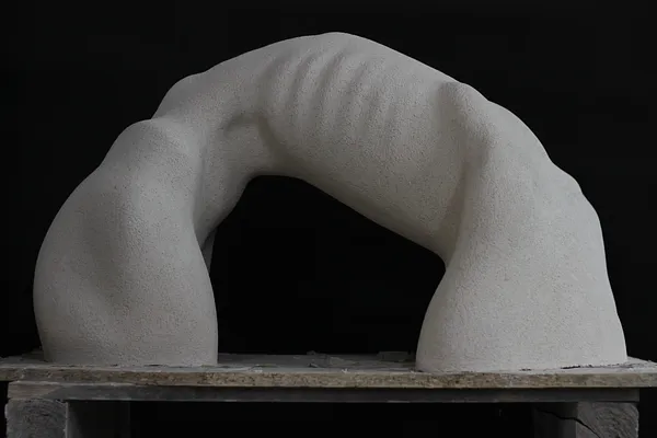 Image of Mountain by Denys Shimanskyi, size: 80х50х45, Sculpture medium, part of the Dependence series, priced at $2500 Photo 3 of 11.