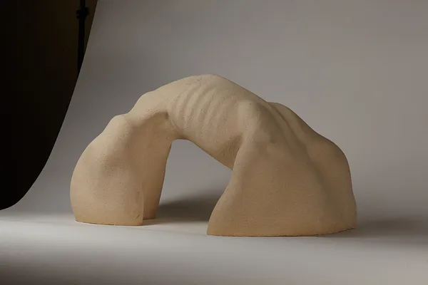 Image of Mountain by Denys Shimanskyi, size: 80х50х45, Sculpture medium, part of the Dependence series, priced at $2500 Photo 6 of 11.