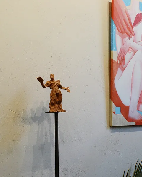 Image of Поет by Denys Shimanskyi, size: 183х26х26см, Sculpture medium, part of the сухоцвіти series, priced at $300 Photo 6 of 6.