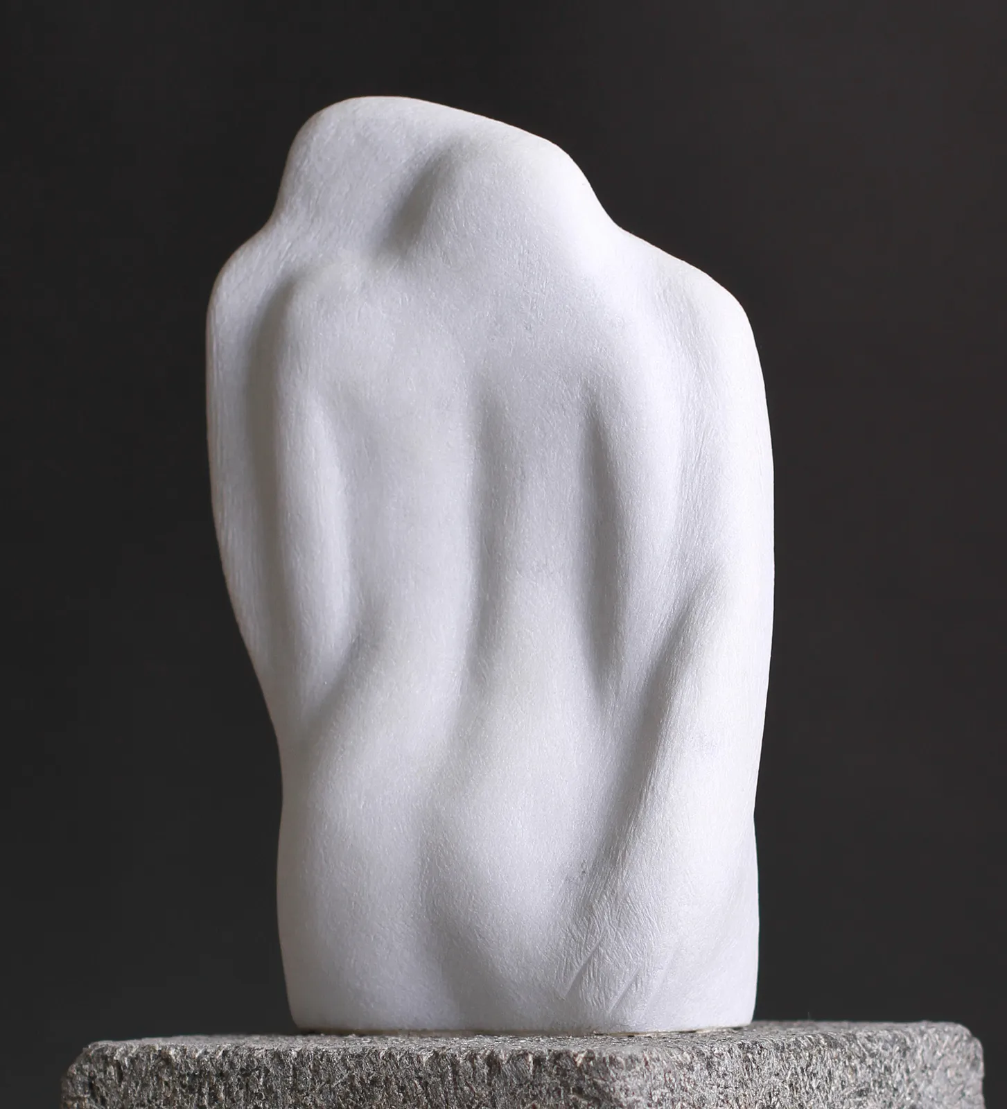 Image of річковий камінь. двоє by Denys Shimanskyi, size: 42х15х15, made of мармур, граніт, Sculpture medium, from Львів, priced at $700 Photo 2 of 6.