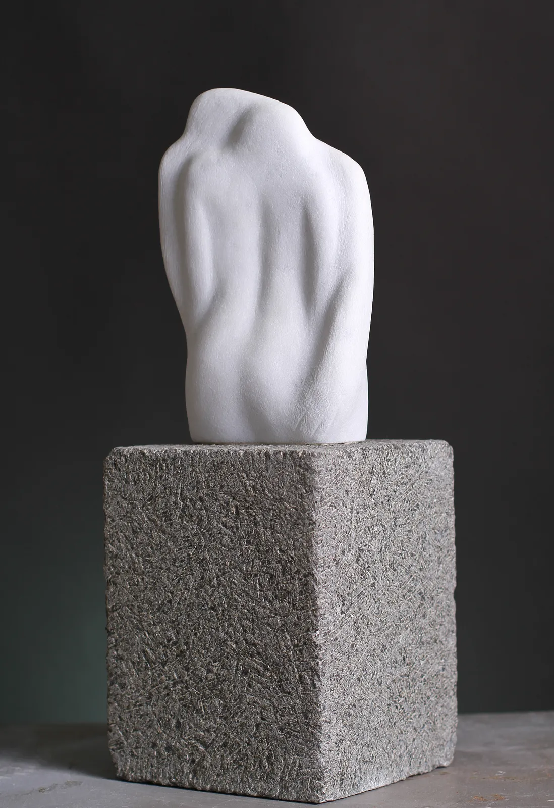 Image of річковий камінь. двоє by Denys Shimanskyi, size: 42х15х15, made of мармур, граніт, Sculpture medium, from Львів, priced at $700 Photo 3 of 6.