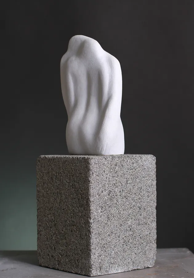 Image of річковий камінь. двоє by Denys Shimanskyi, size: 42х15х15, Sculpture medium, priced at $700