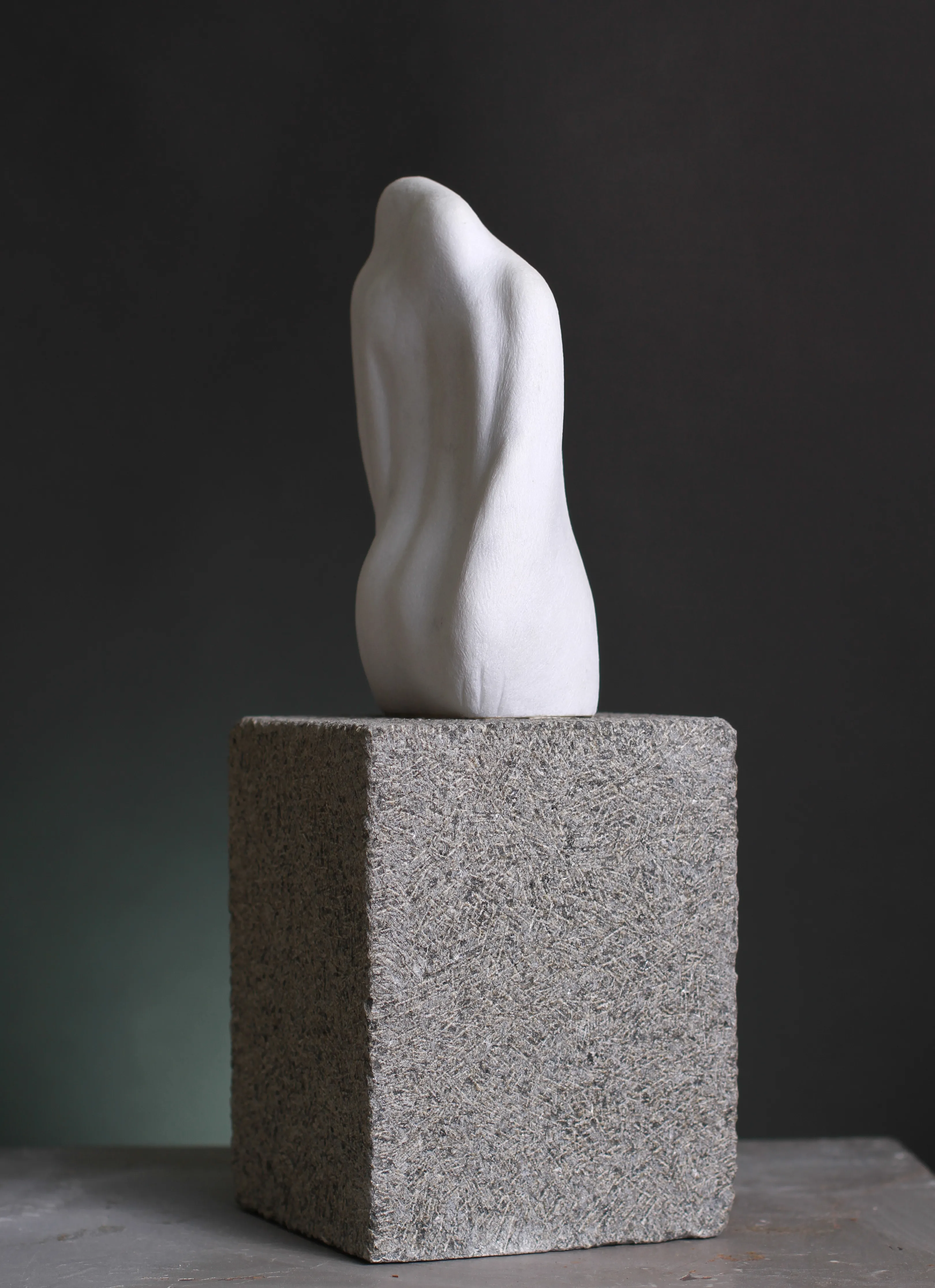 Image of річковий камінь. двоє by Denys Shimanskyi, size: 42х15х15, made of мармур, граніт, Sculpture medium, from Львів, priced at $700 Photo 5 of 6.