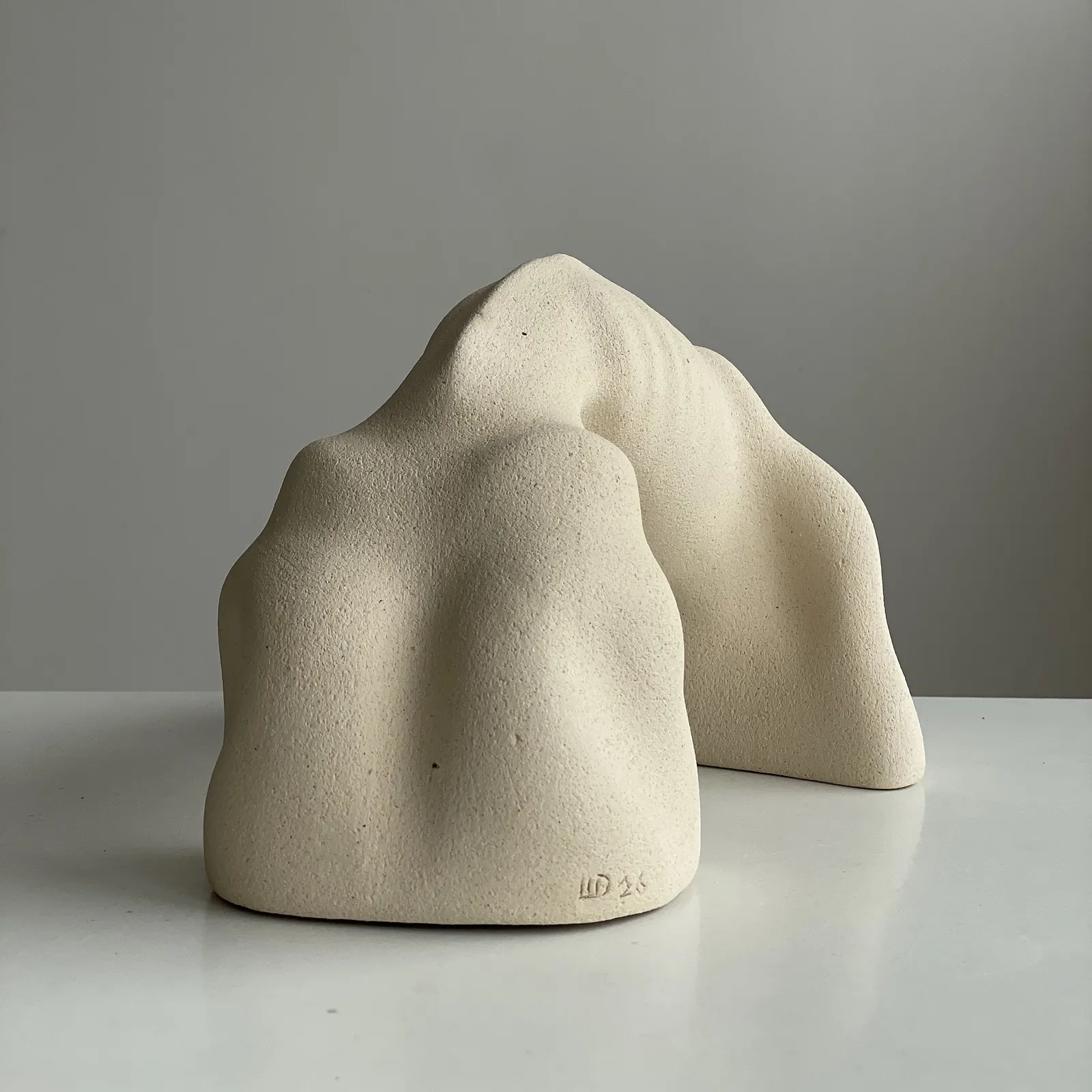 Image of гора by Denys Shimanskyi, size: 28.5х18х15.5, made of кераміка, Sculpture medium, from львів, part of the Bare mountains series, priced at $250 Photo 3 of 6.